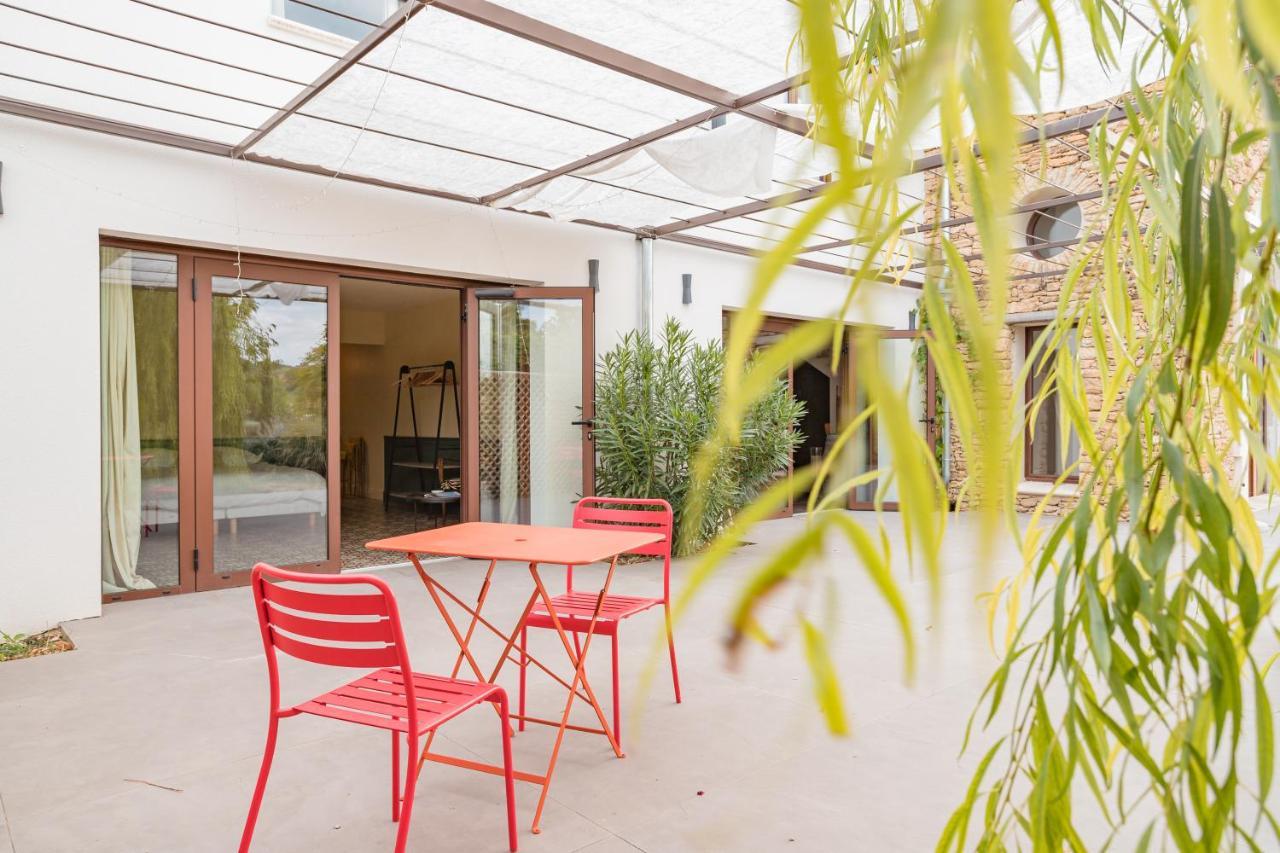Chambres D'Hotes - Domaine De Cristia Courthezon Exterior photo